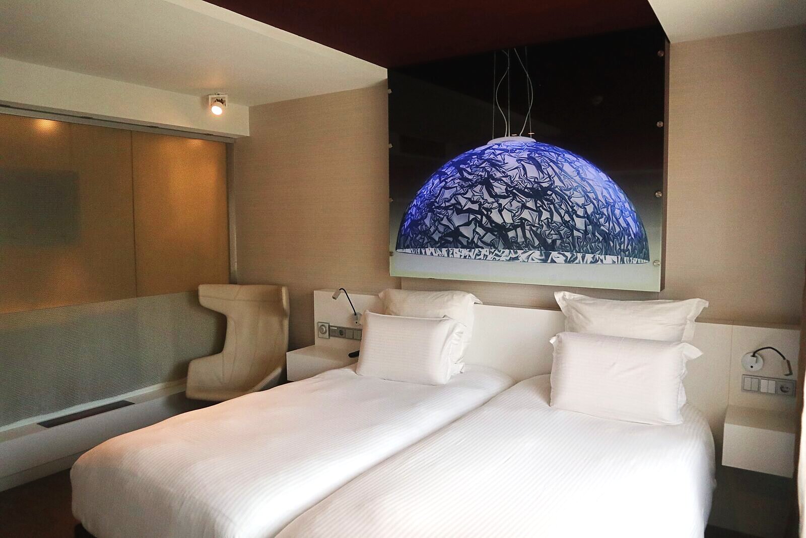 Deluxe kamer met twee eenpersoonsbedden