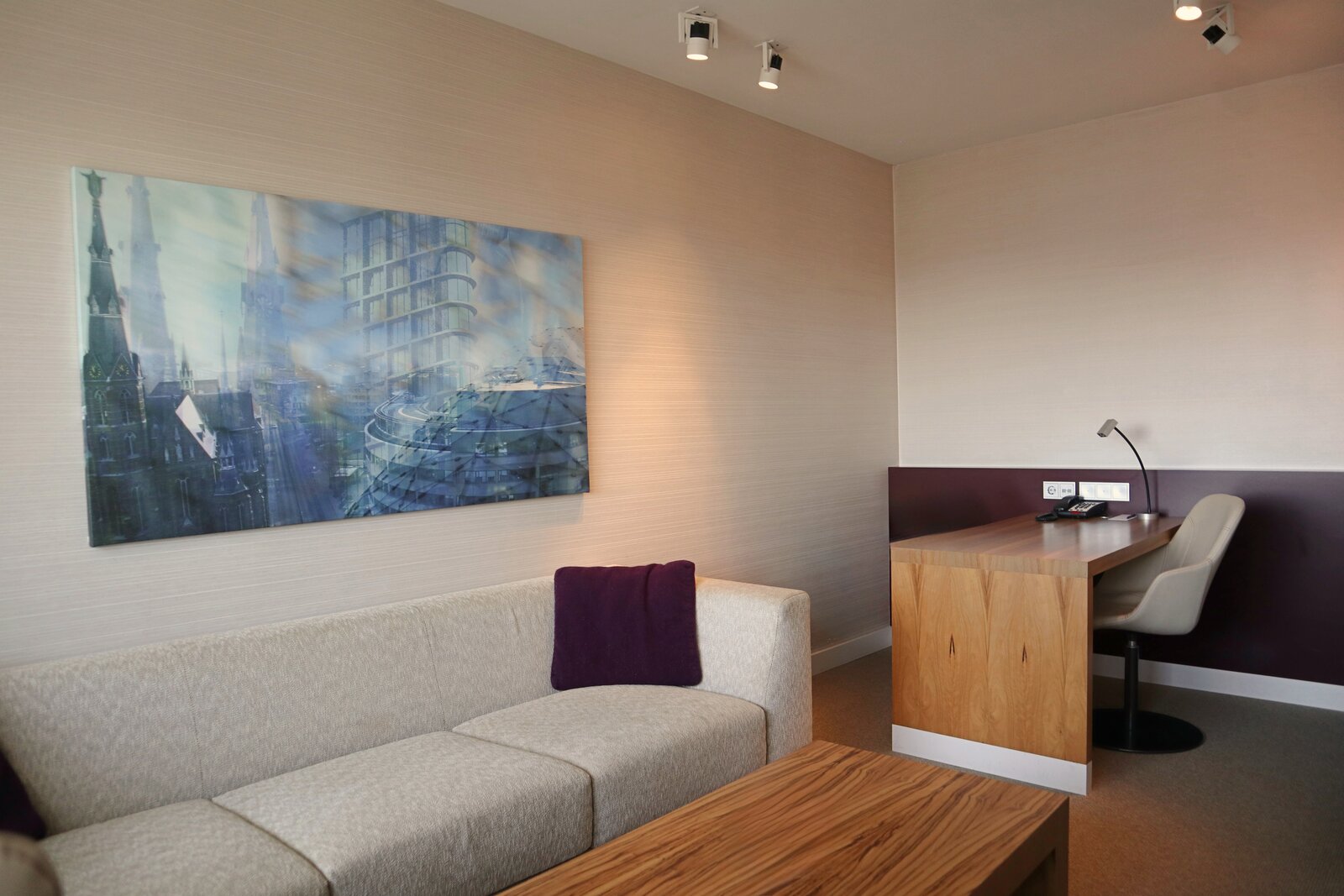 Slaapkamer van de Exclusive Suite